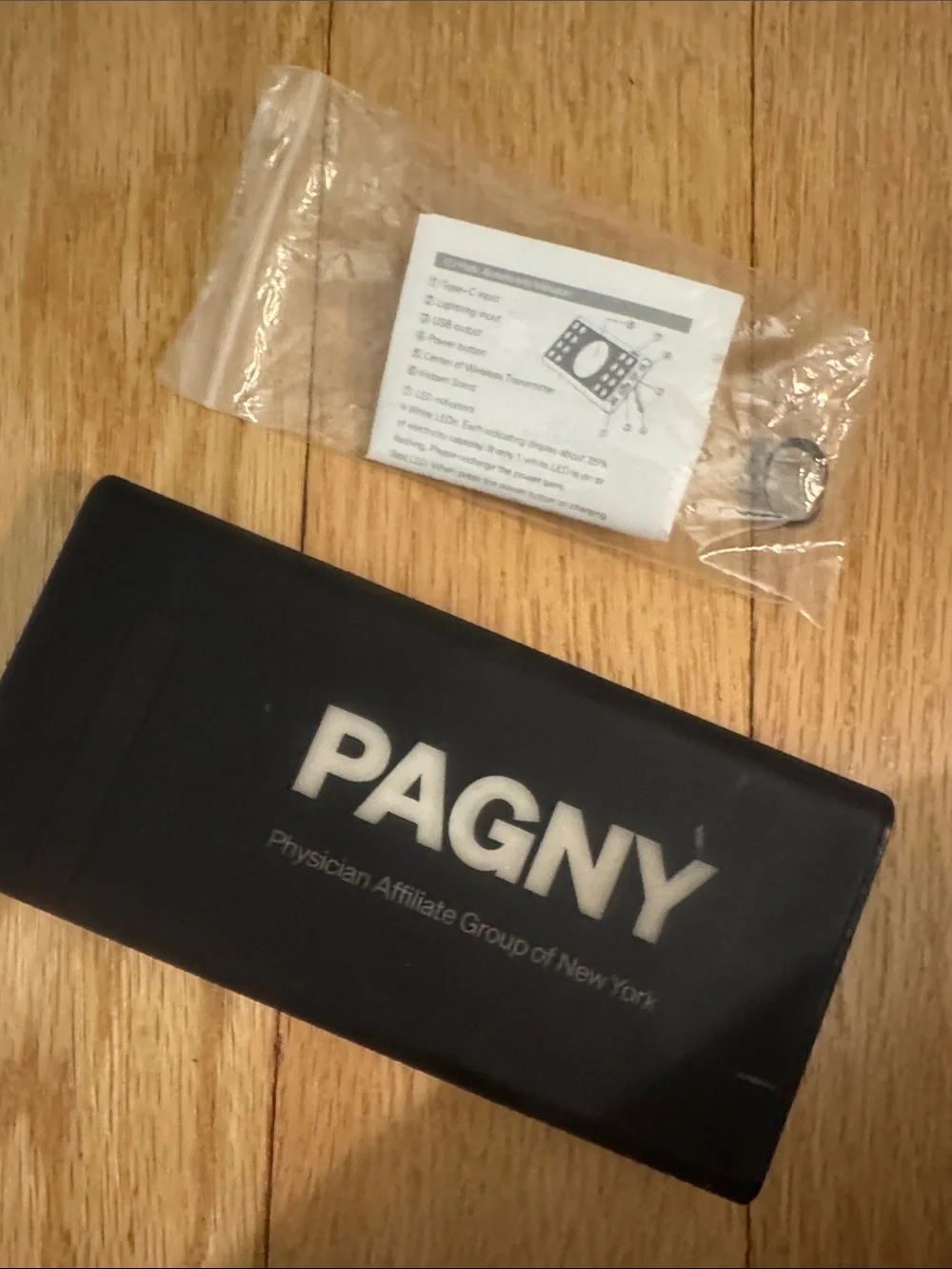 Black Portable Power Bank - Compact Tablet & Accessory Charger